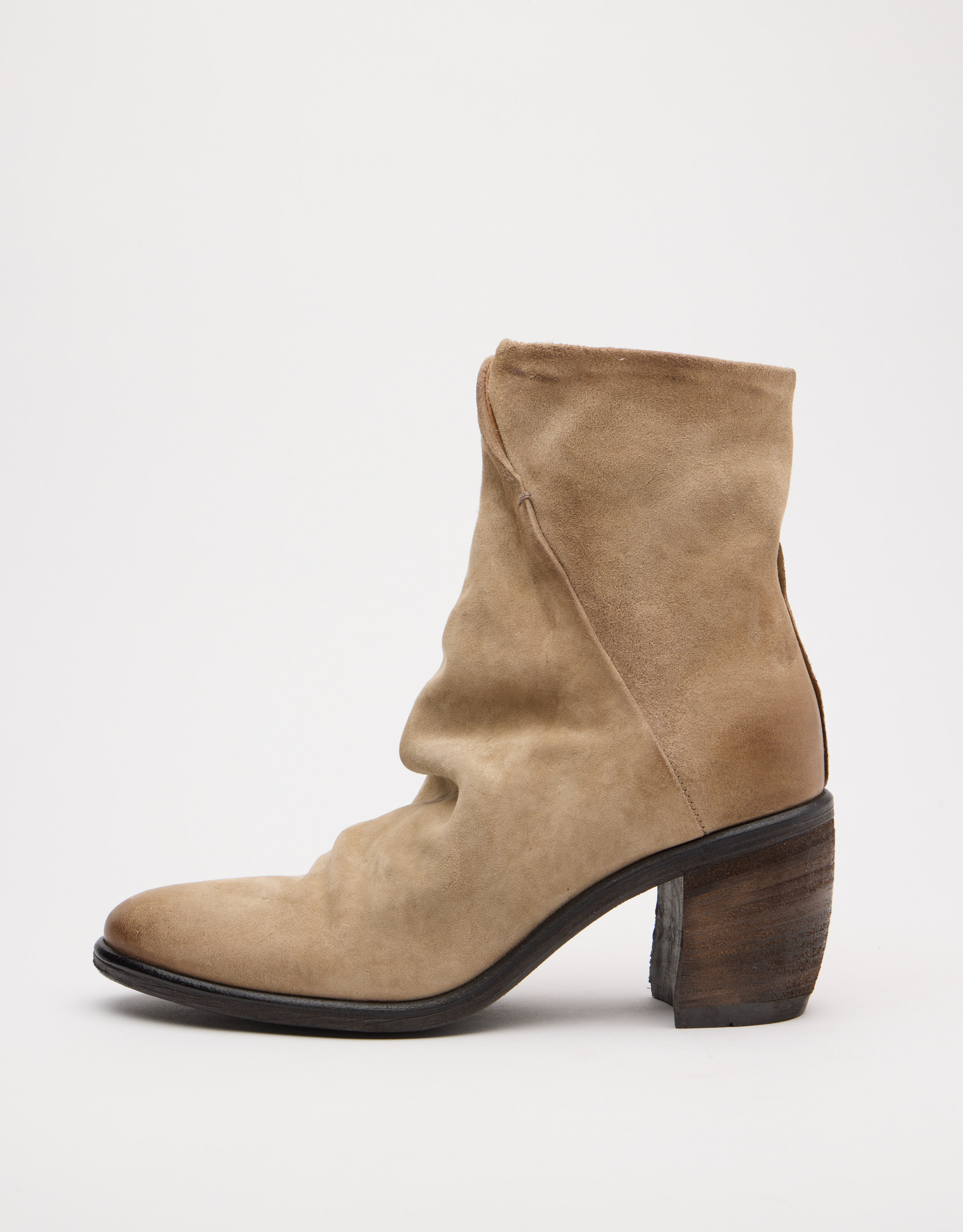 נעלי נשים - A.S. 98 - מגפונים עם עקב RITHM - בז'3