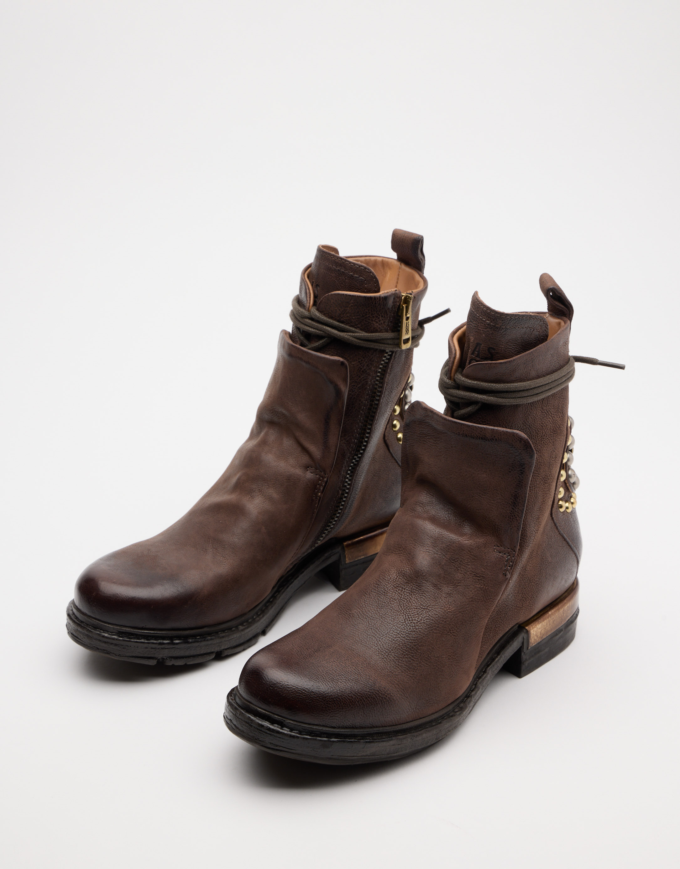 נעלי נשים - A.S. 98 - מגפונים ARCHE - חום4