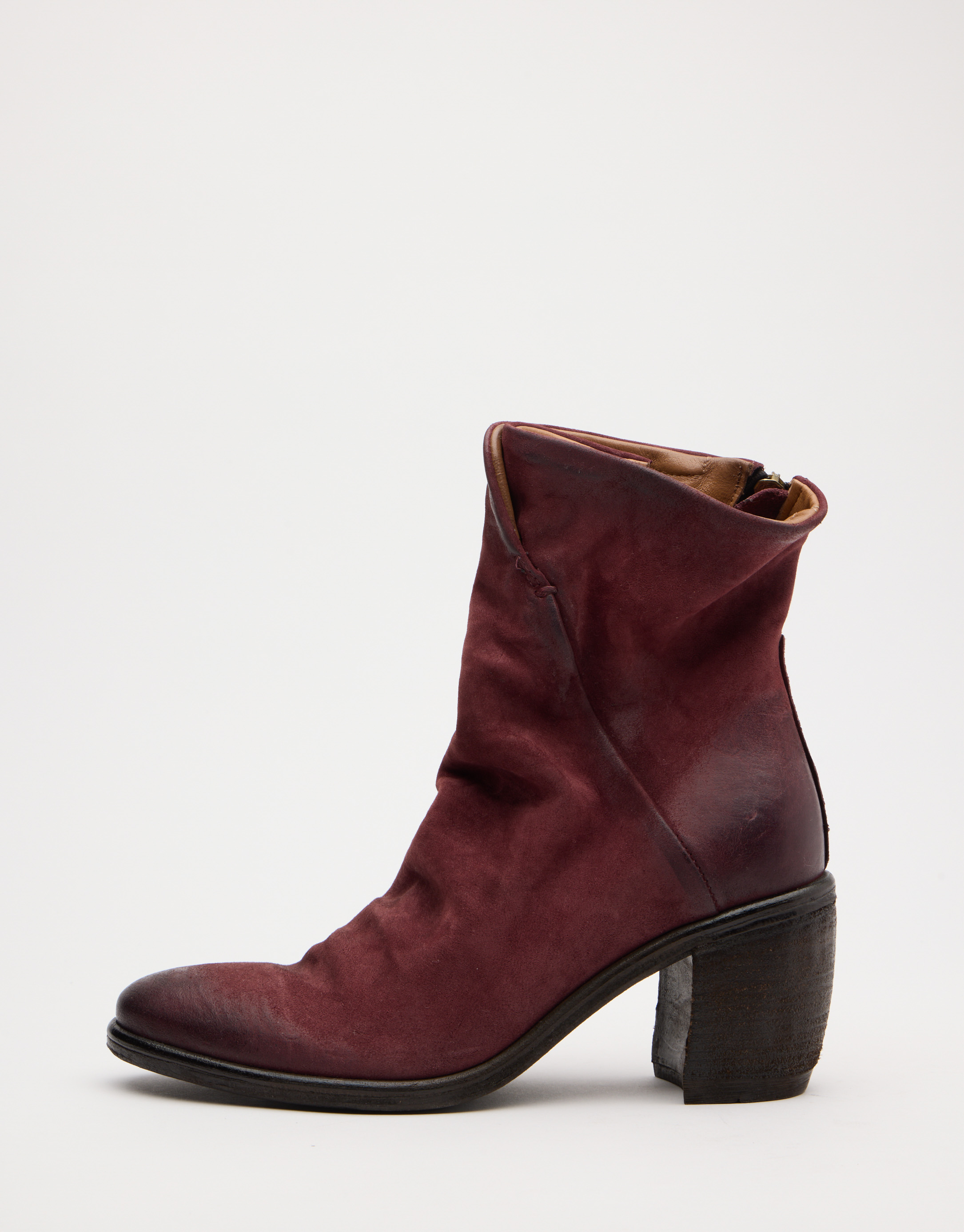 נעלי נשים - A.S. 98 - מגפונים עם עקב RITHM - בורדו4