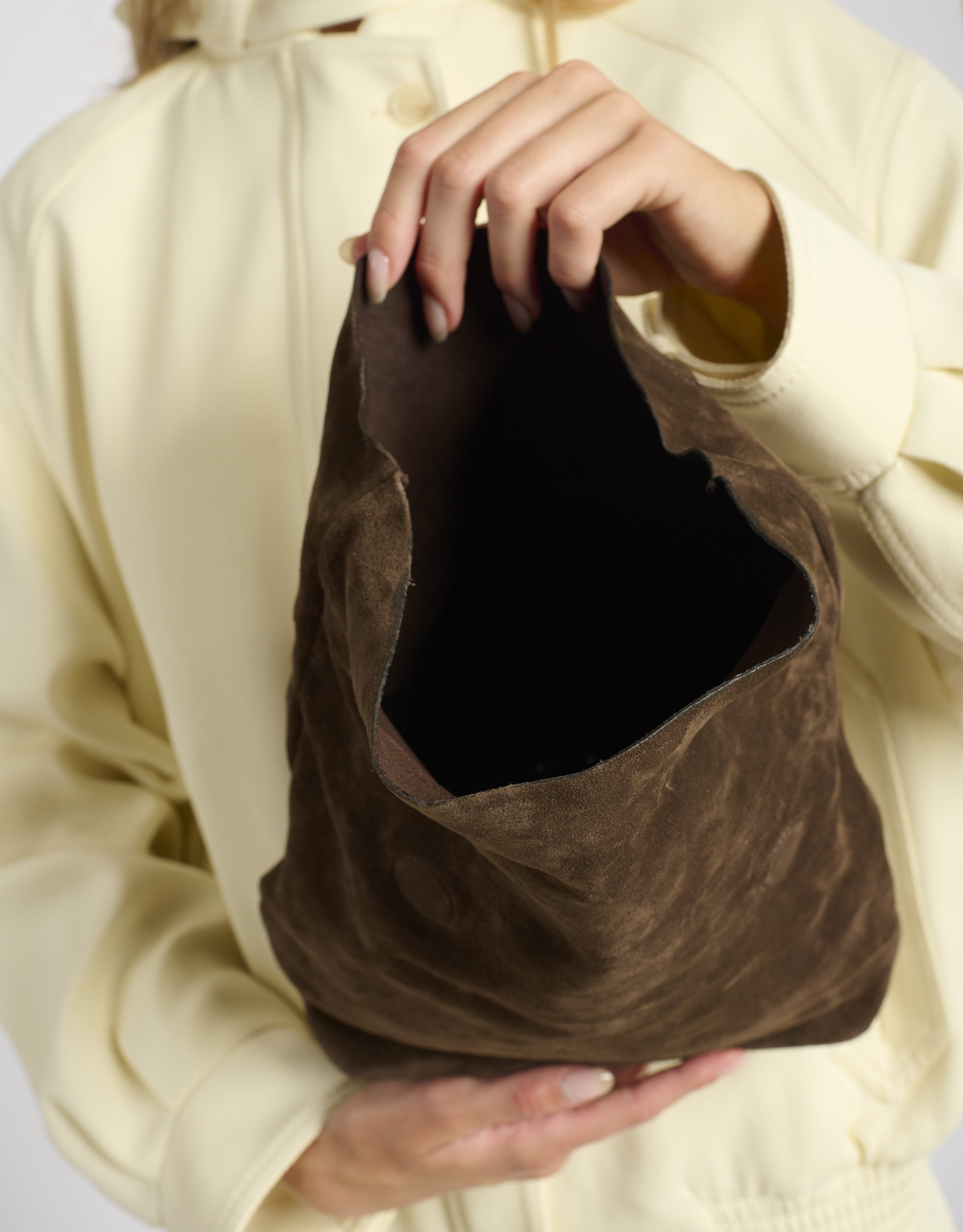 נעלי נשים - A.S. 98 - תיק קלאטצ' KARINA - חום כהה4