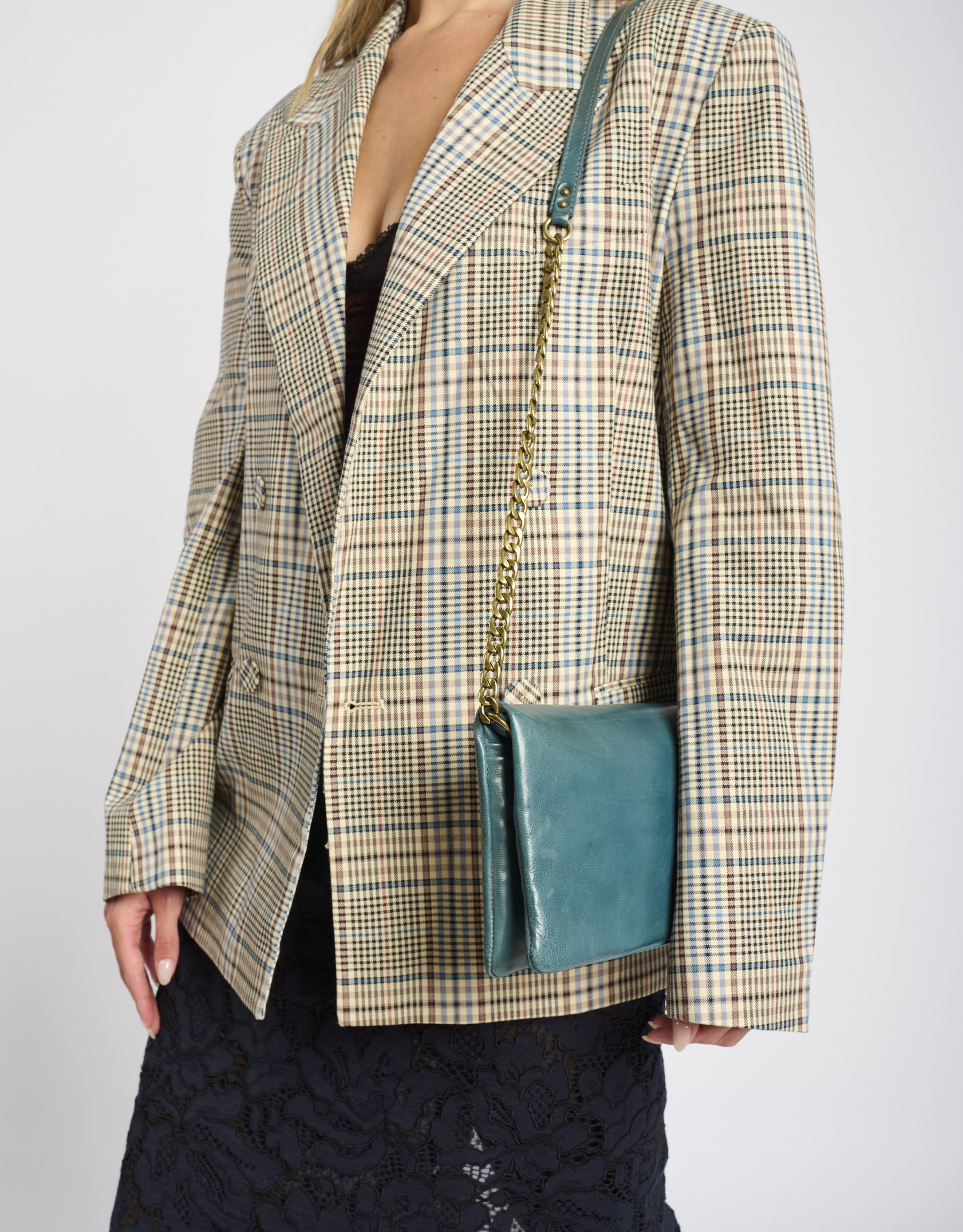 נעלי נשים - A.S. 98 - תיק צד MARIA - פטרול4