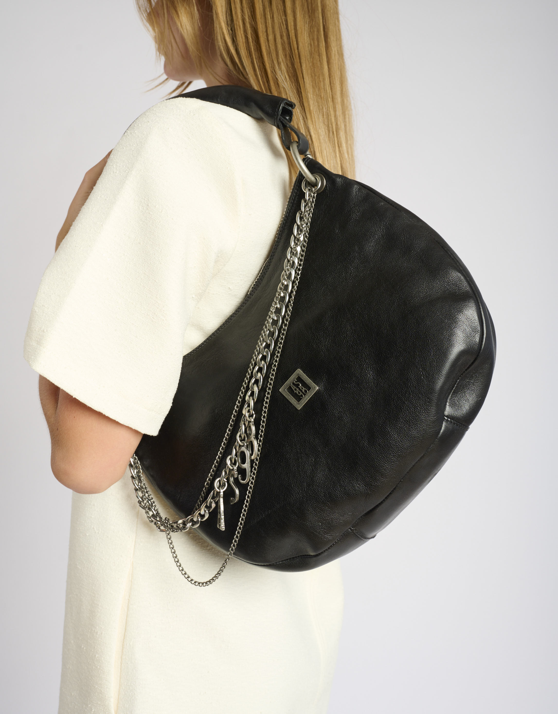 נעלי נשים - A.S. 98 - תיק צד CHIARA - שחור1