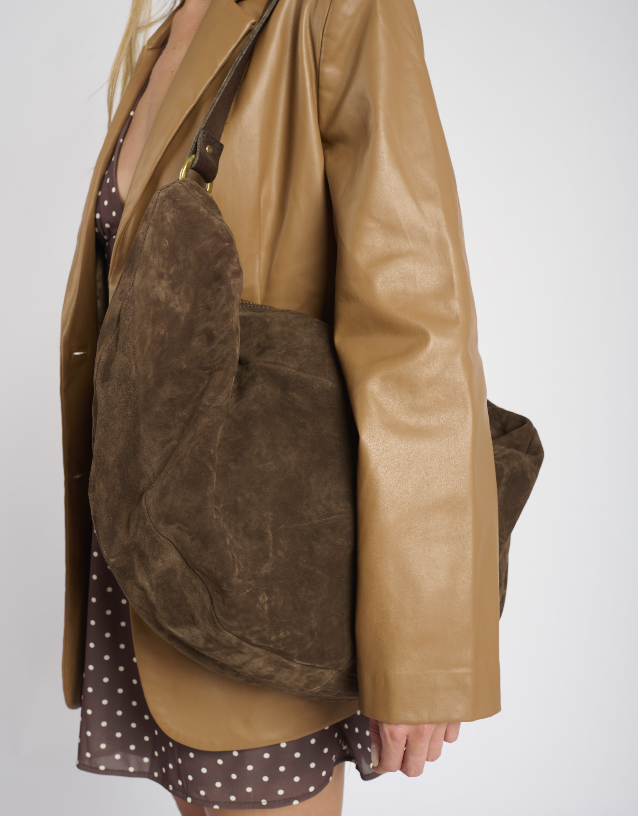 נעלי נשים - A.S. 98 - תיק צד GAIA - חום כהה2