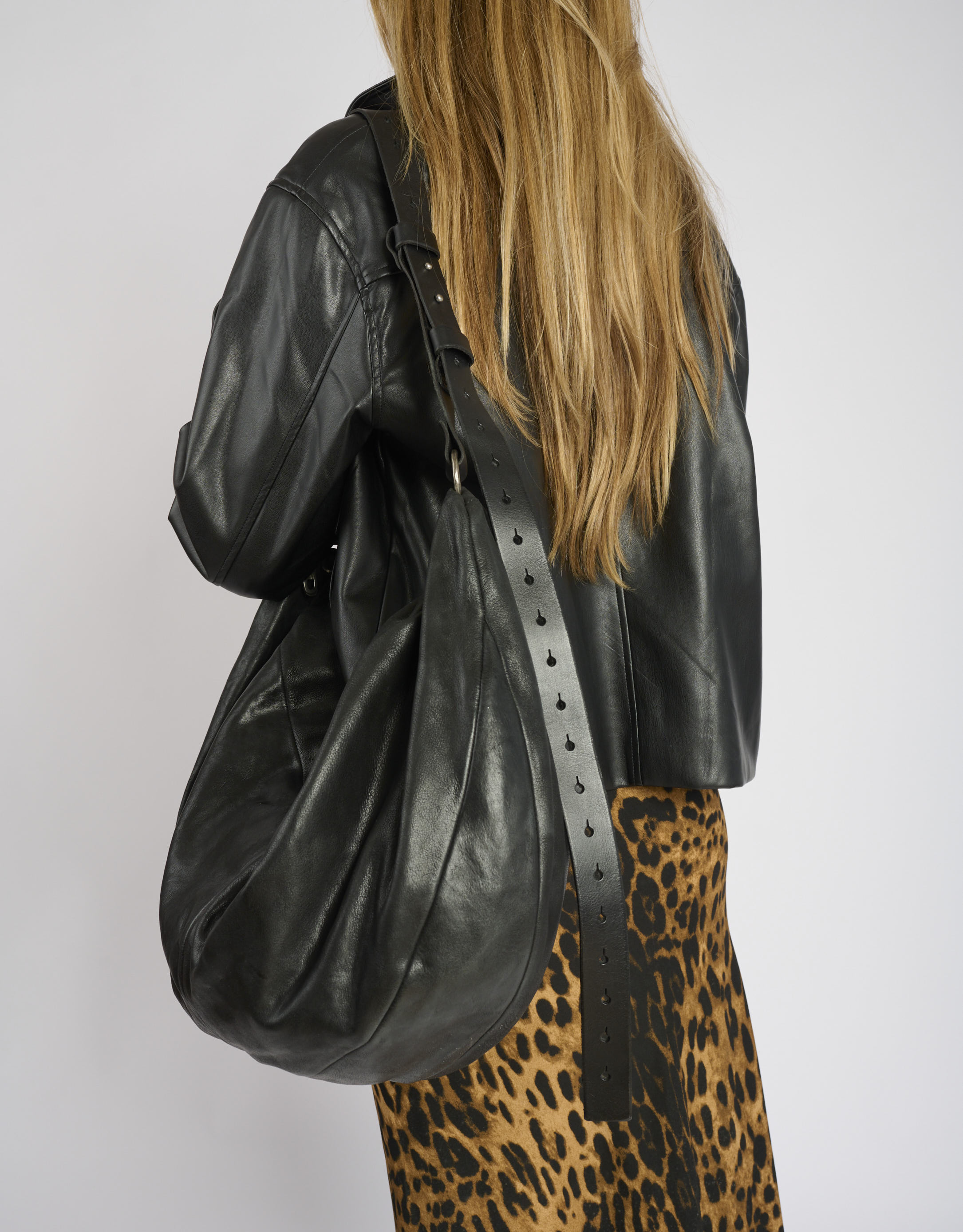 נעלי נשים - A.S. 98 - תיק צד GAIA - שחור2