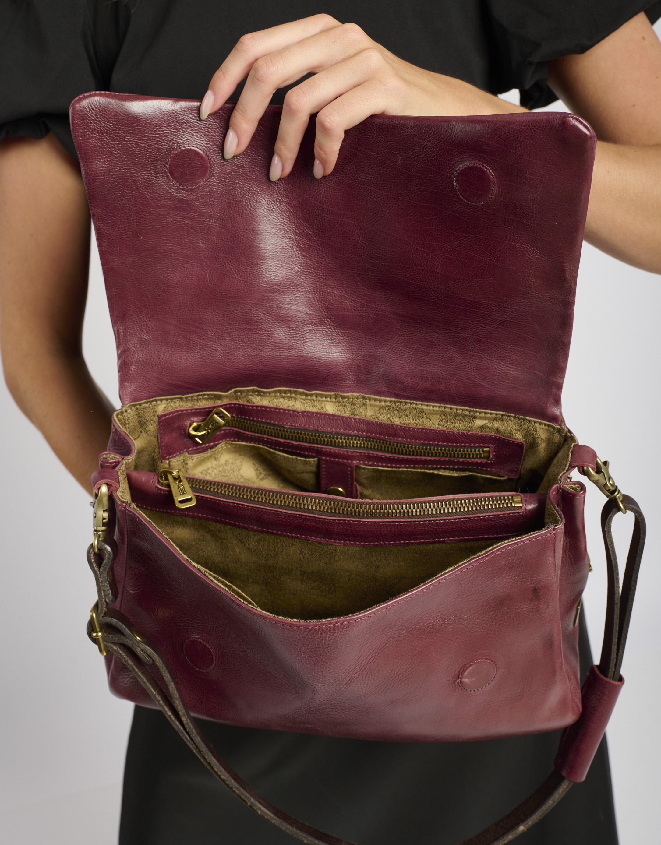 נעלי נשים - A.S. 98 - תיק צד MIA - בורדו4