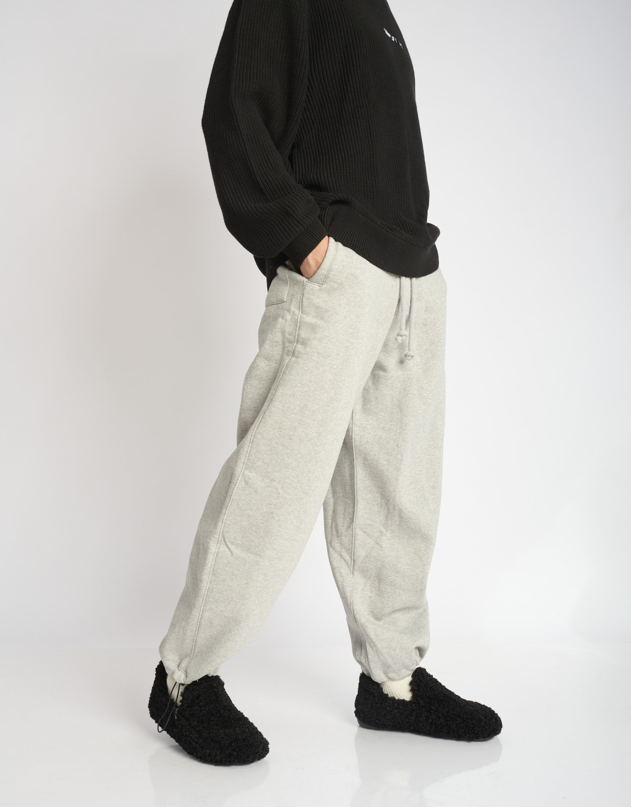 נעלי גברים - Verbenas - נעלי בית EKKO CURLY - שחור2