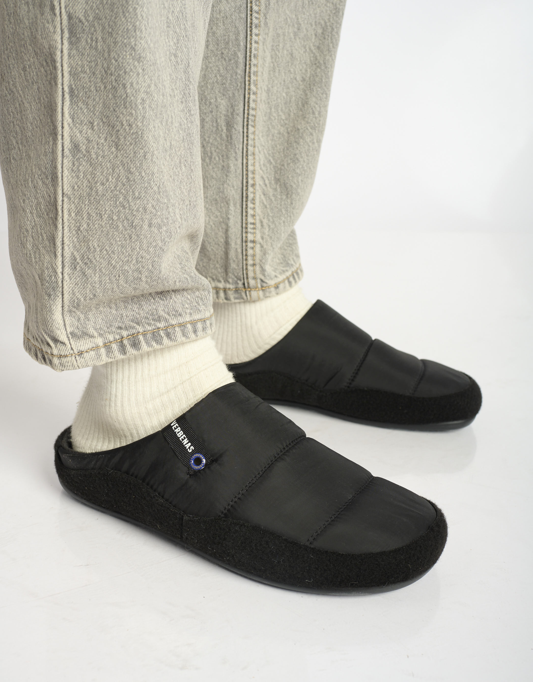 נעלי גברים - Verbenas - נעלי בית EARTH PICOS - שחור4