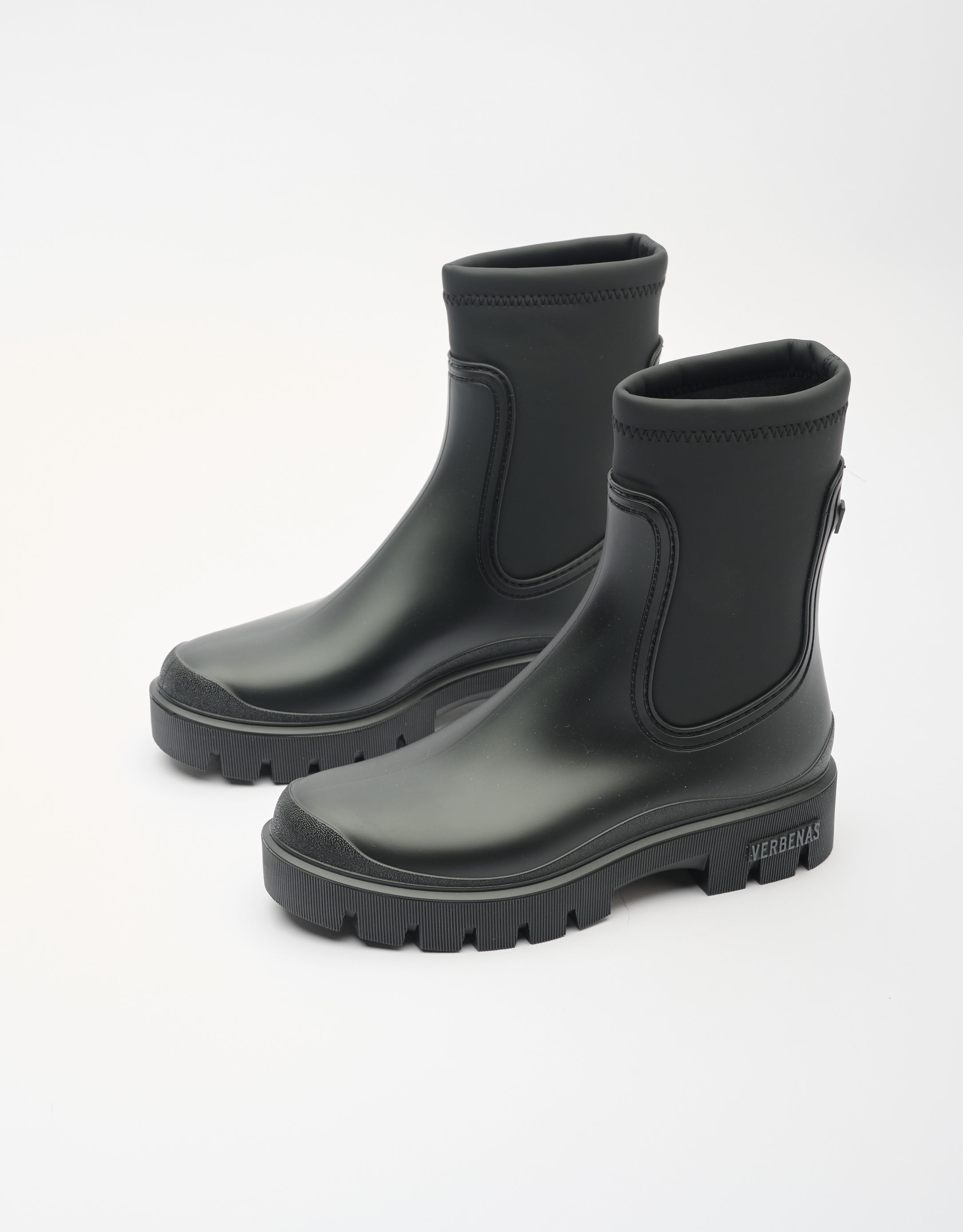 נעלי נשים - Verbenas - מגפוני גומי MUKI - שחור2