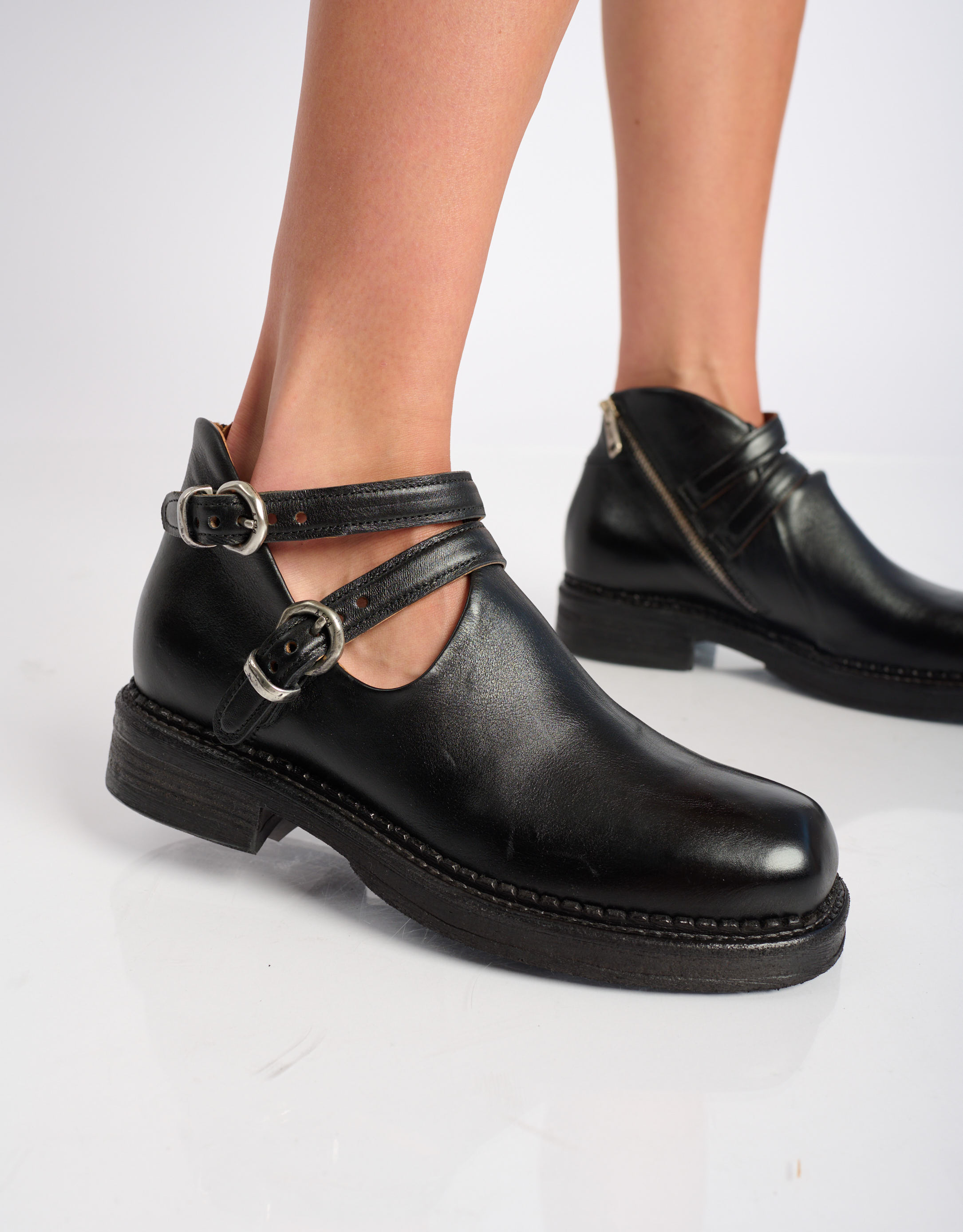 נעלי נשים - A.S. 98 - נעליים גבוהות VIRGINE - שחור2