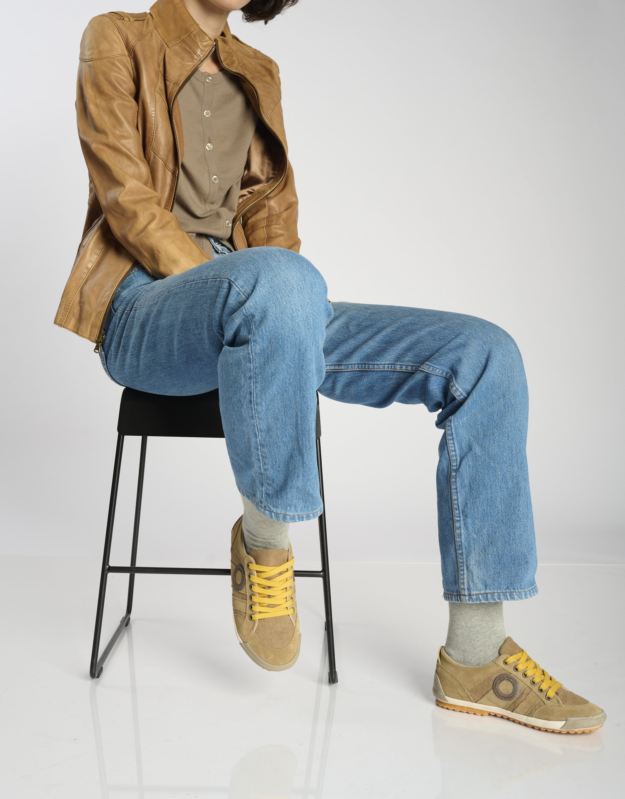 נעלי נשים - Aro - סניקרס IDO B - בז'2