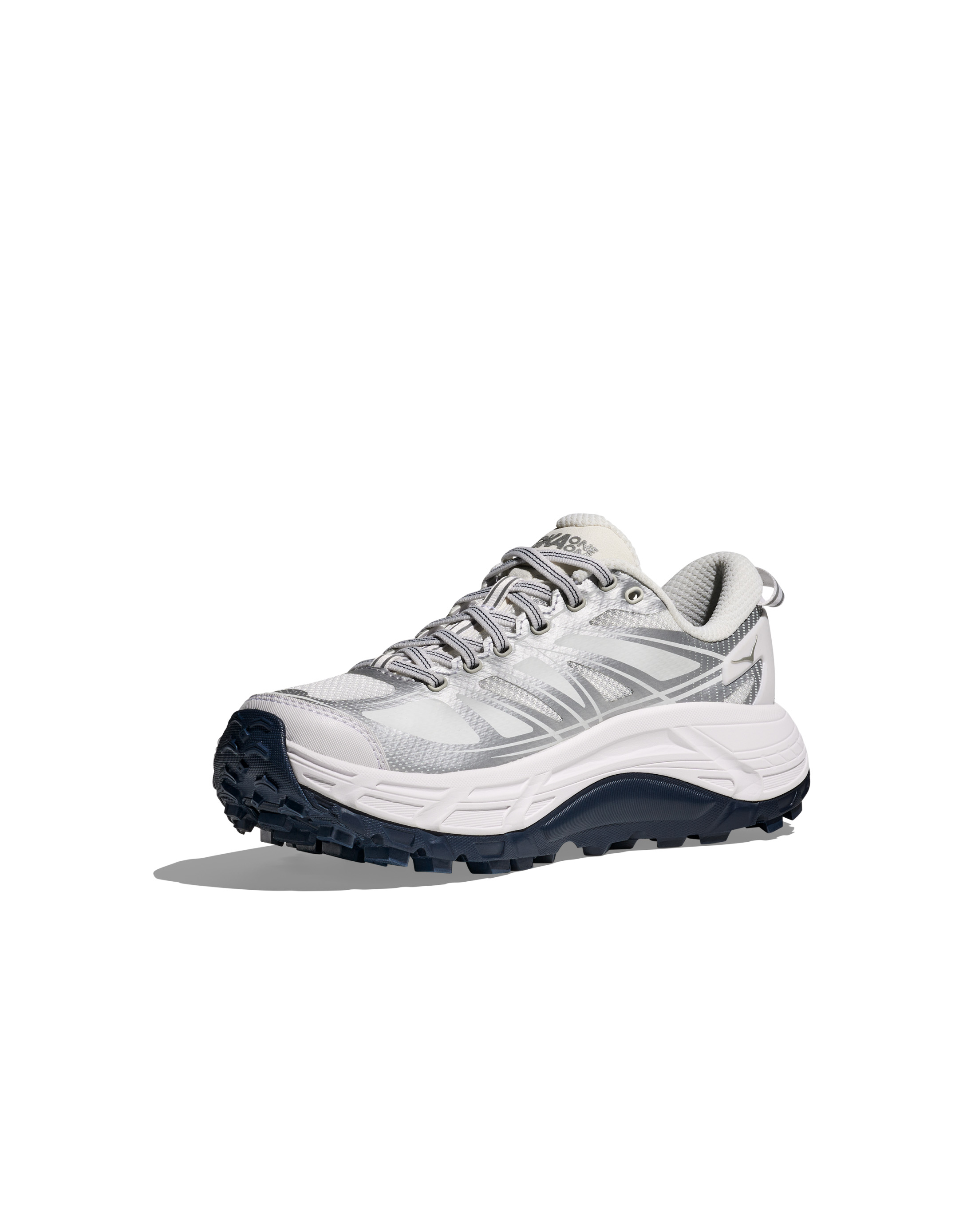 נעלי גברים - Hoka - סניקרס MAFATE SPEED - לבן   כסף1