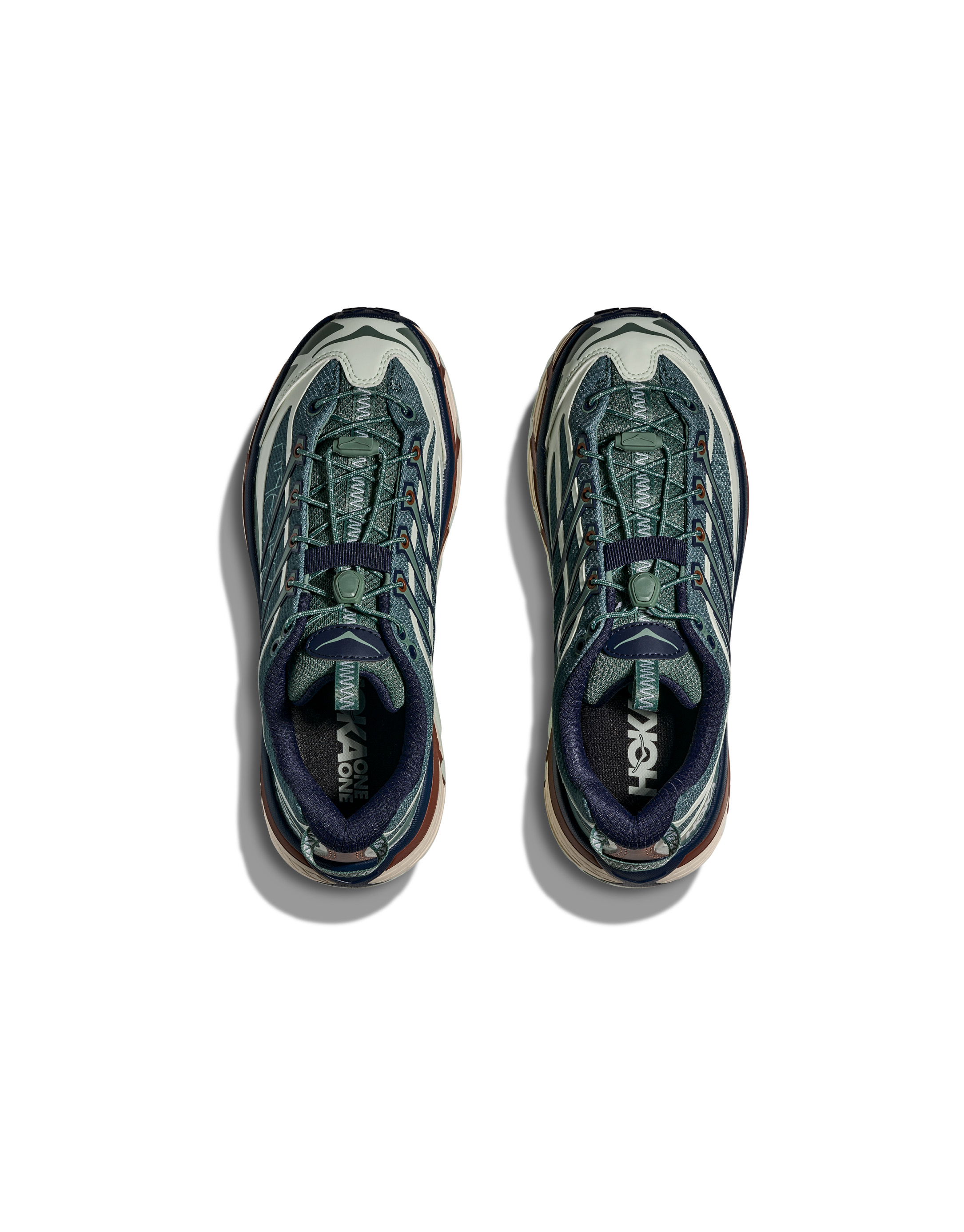 נעלי גברים - Hoka - סניקרס MAFATE THREE - פטרול2