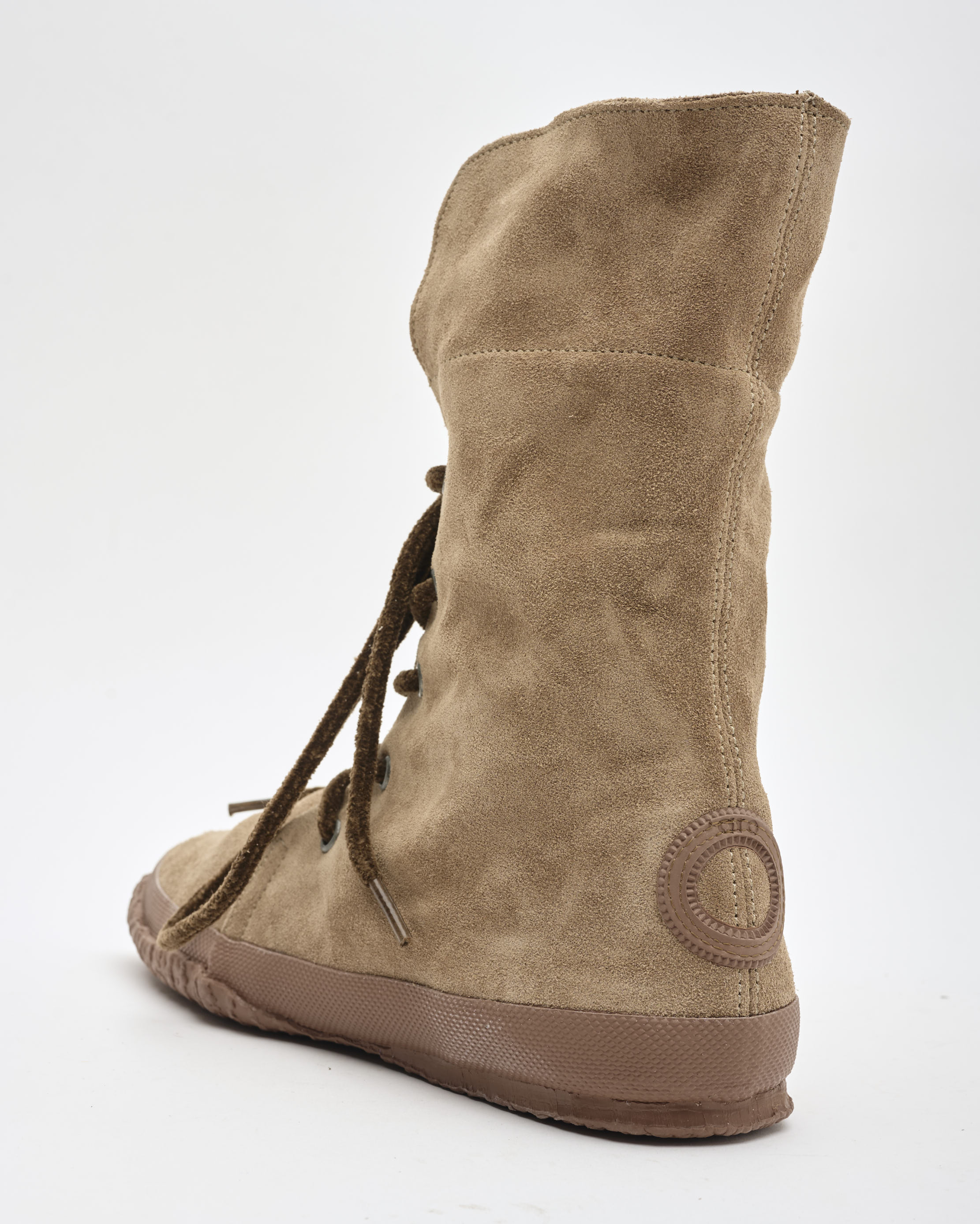 נעלי נשים - Aro - מגפי זמש WILLY - חום בהיר2