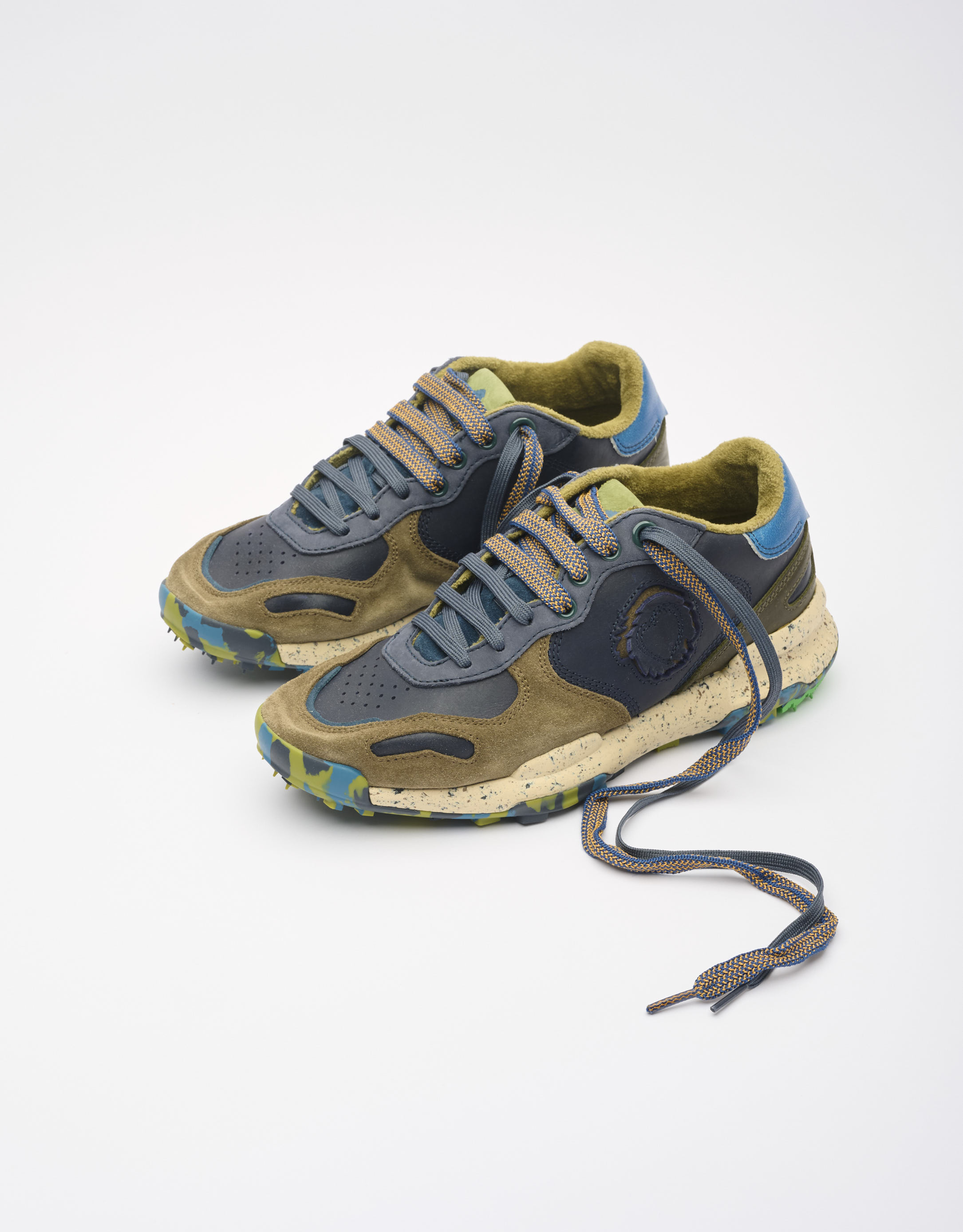 נעלי גברים - Satorisan - סניקרס  CHACRONA PULL UP - כחול2