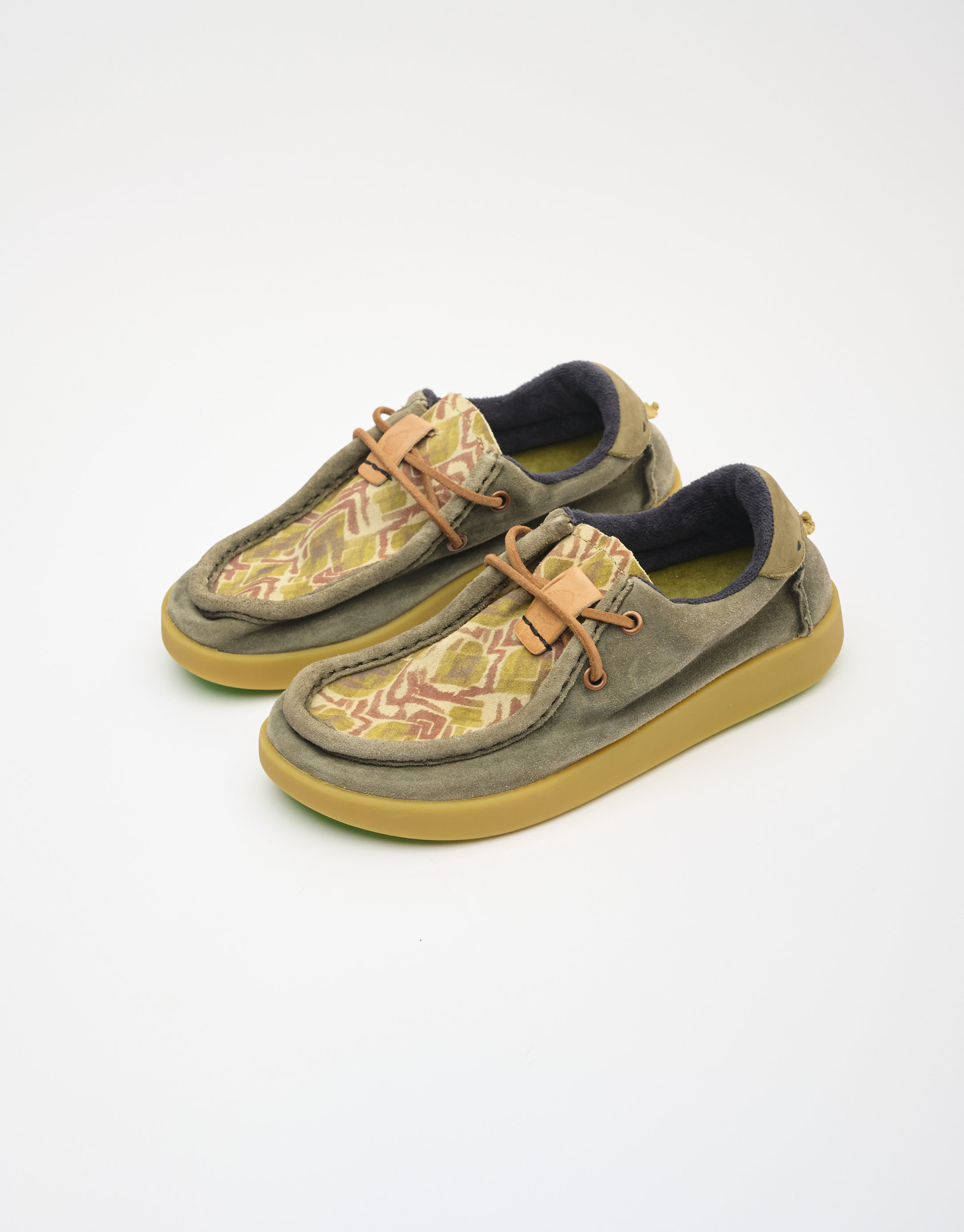 נעלי נשים - Satorisan - מוקסינים  KWAHU FANTASY - חאקי1