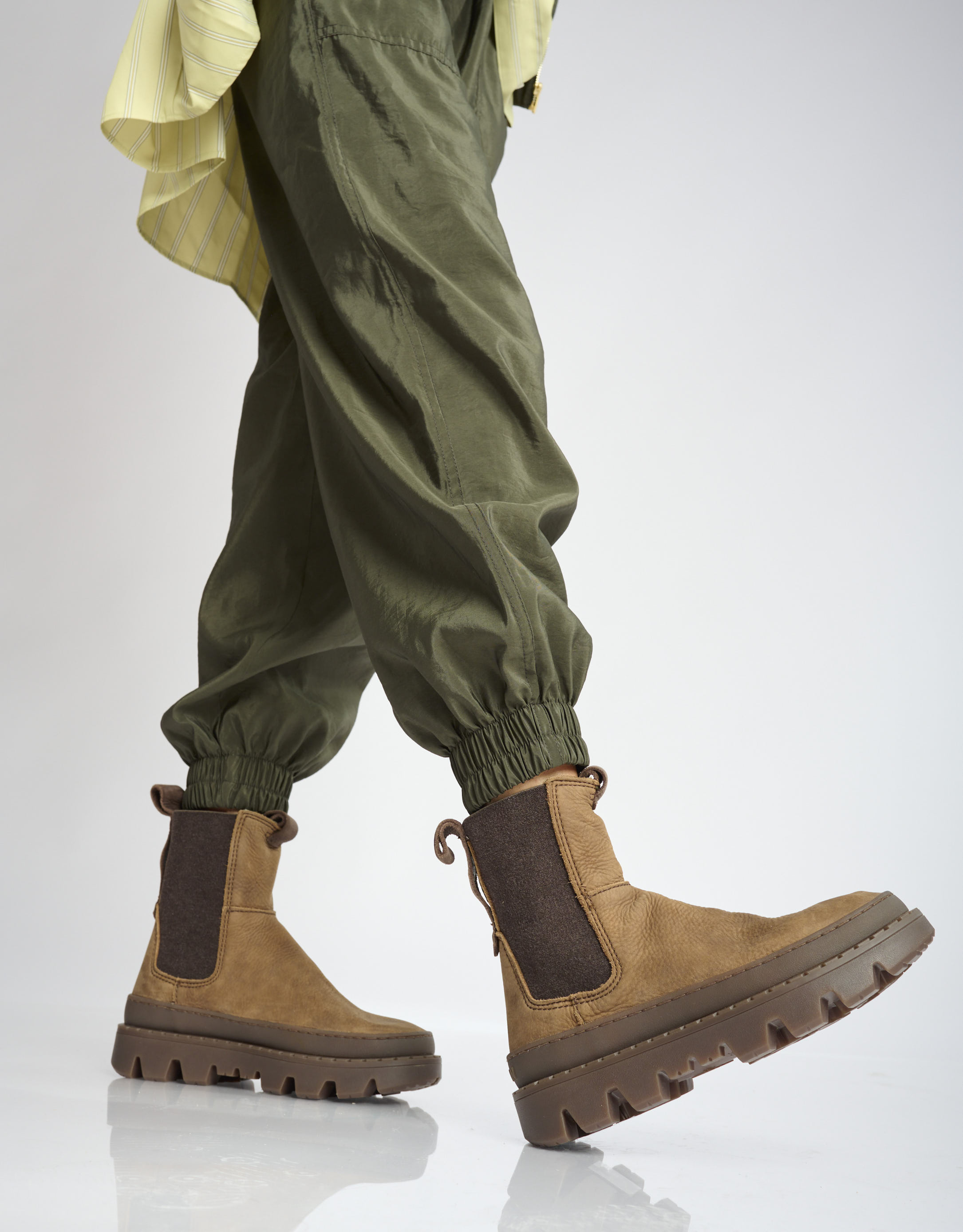 נעלי נשים - Satorisan - מגפונים UNALOME ELASTIC - חום1