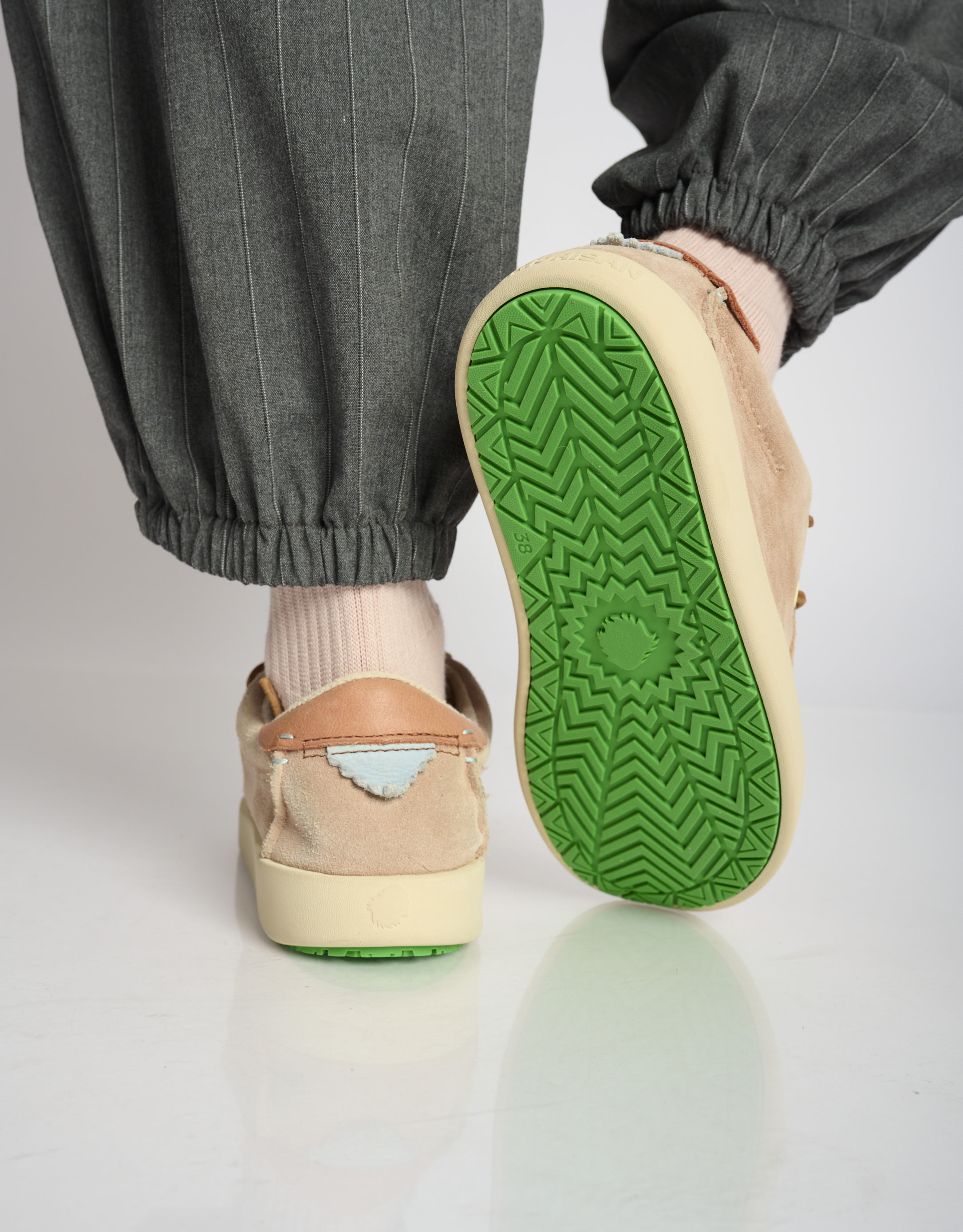 נעלי נשים - Satorisan - מוקסינים  מזמש KWAHU - ורוד2