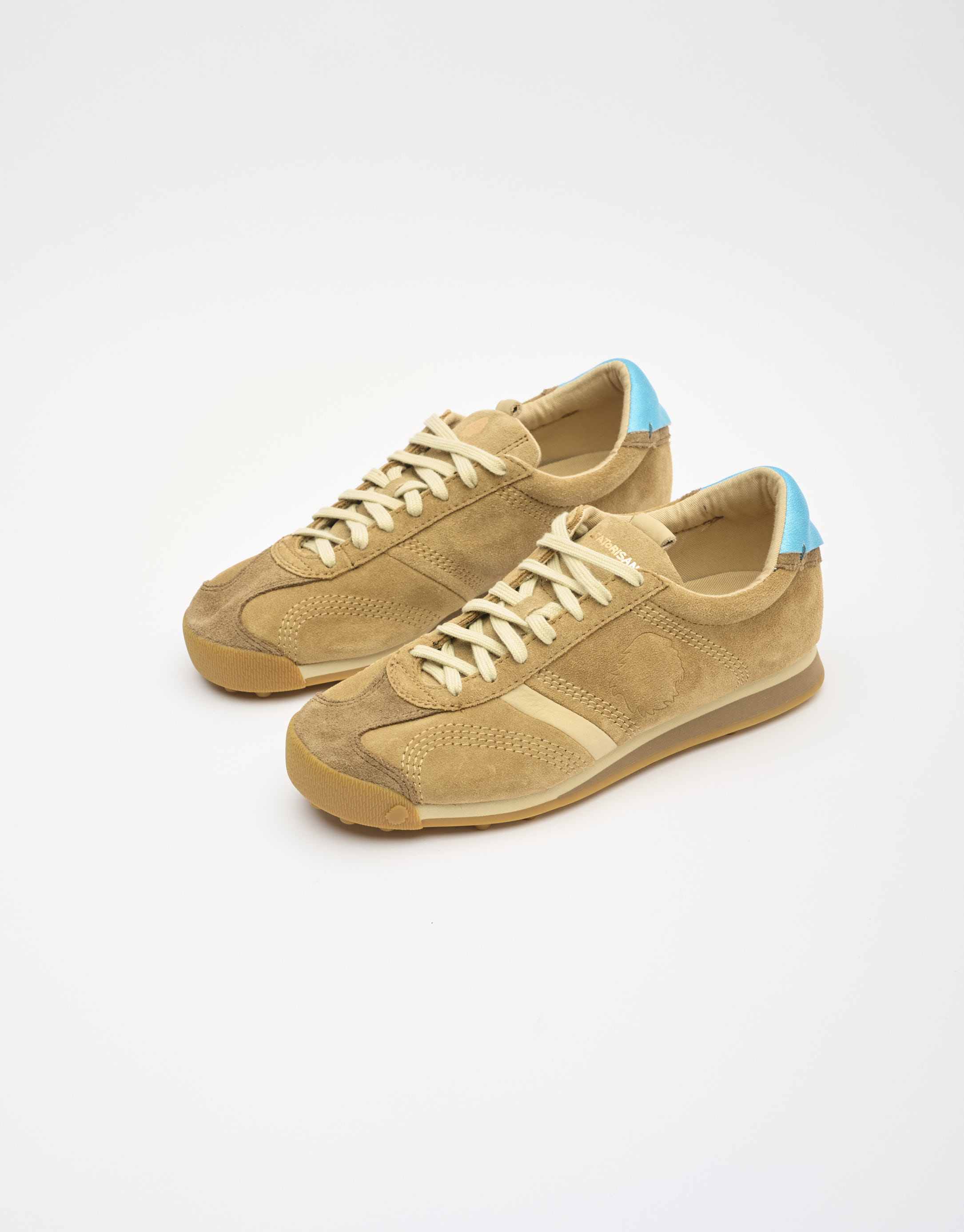 נעלי נשים - Satorisan - סניקרס זמש STARDUST - חום בהיר2