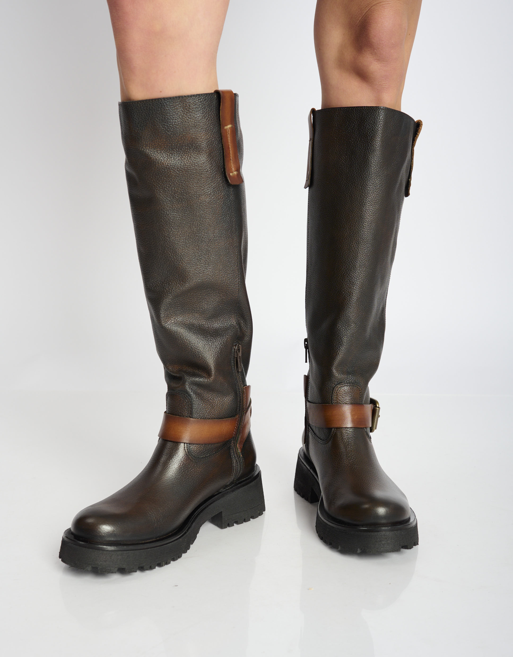 נעלי נשים - Felmini - מגפיים NADIR - חום2