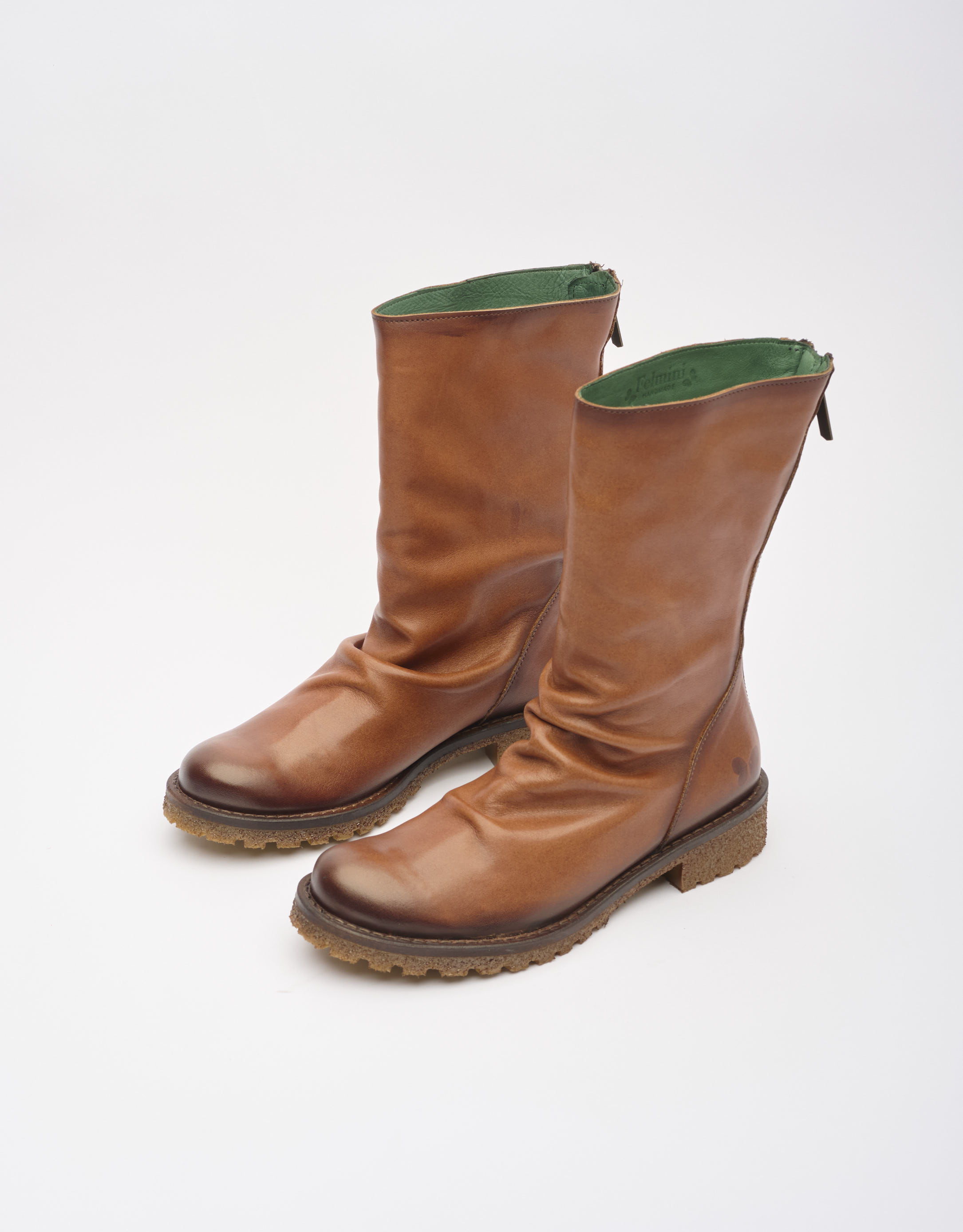 נעלי נשים - Felmini - מגפיים CASTER - חום3