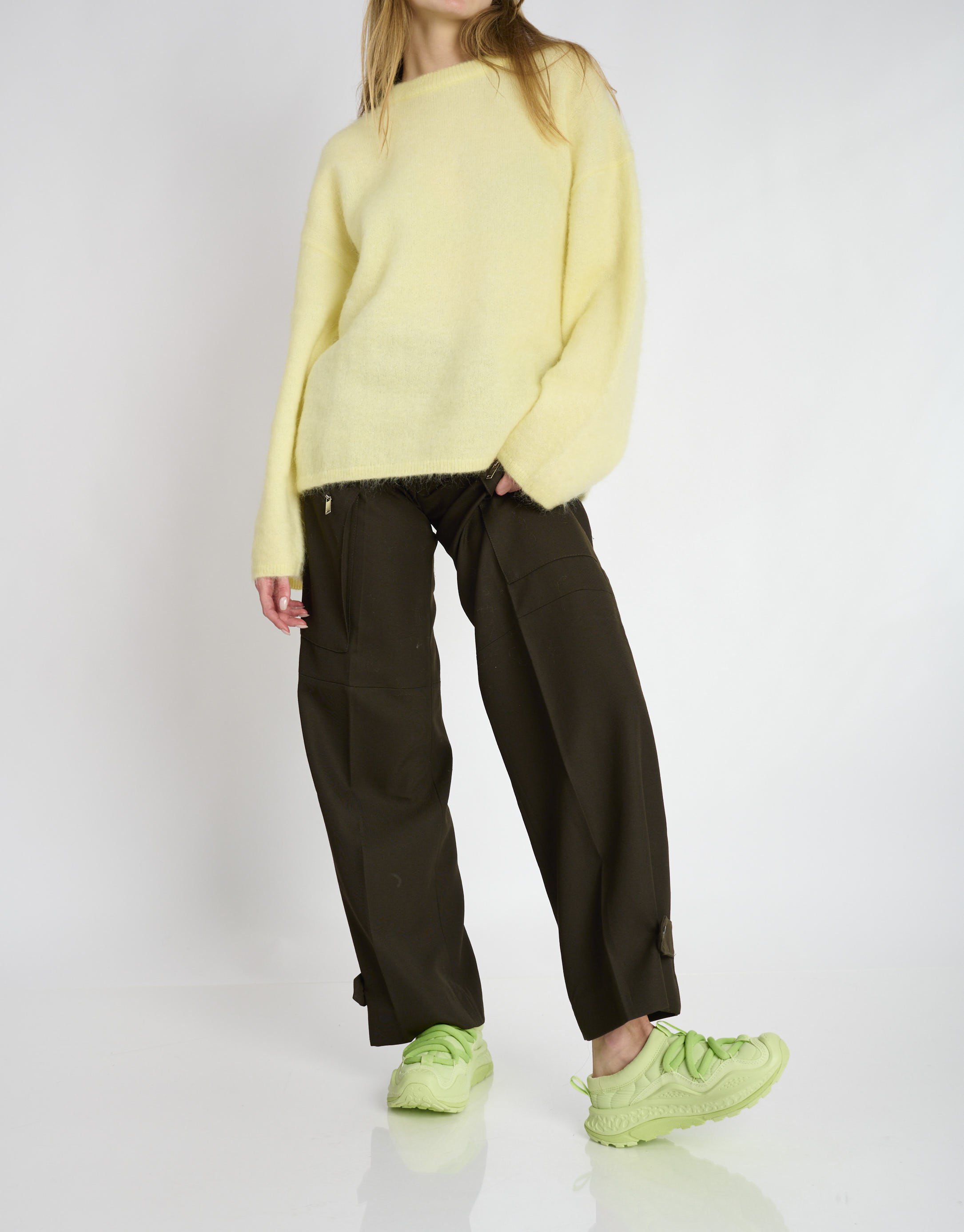 נעלי נשים - Hoka - סניקרס ORA PRIMO - ליים2