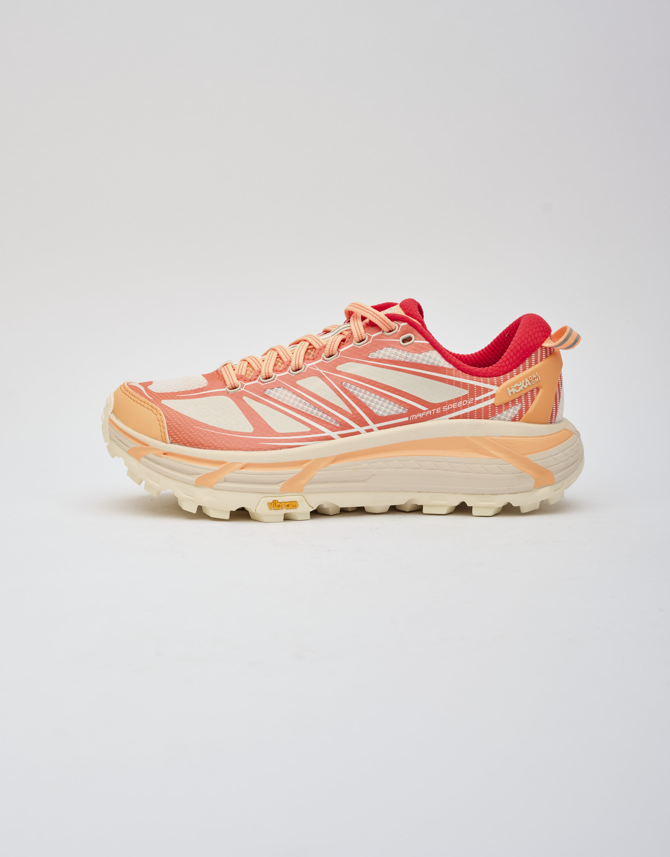 נעלי נשים - Hoka - סניקרס MAFATE SPEED 2 - ורוד   כתום3