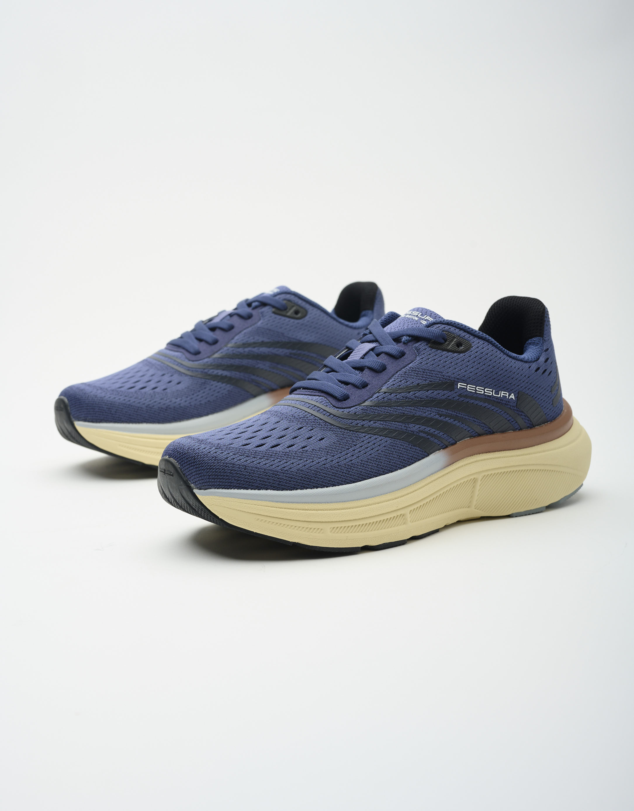 נעלי נשים - Fessura - סניקרס SPEED - כחול4
