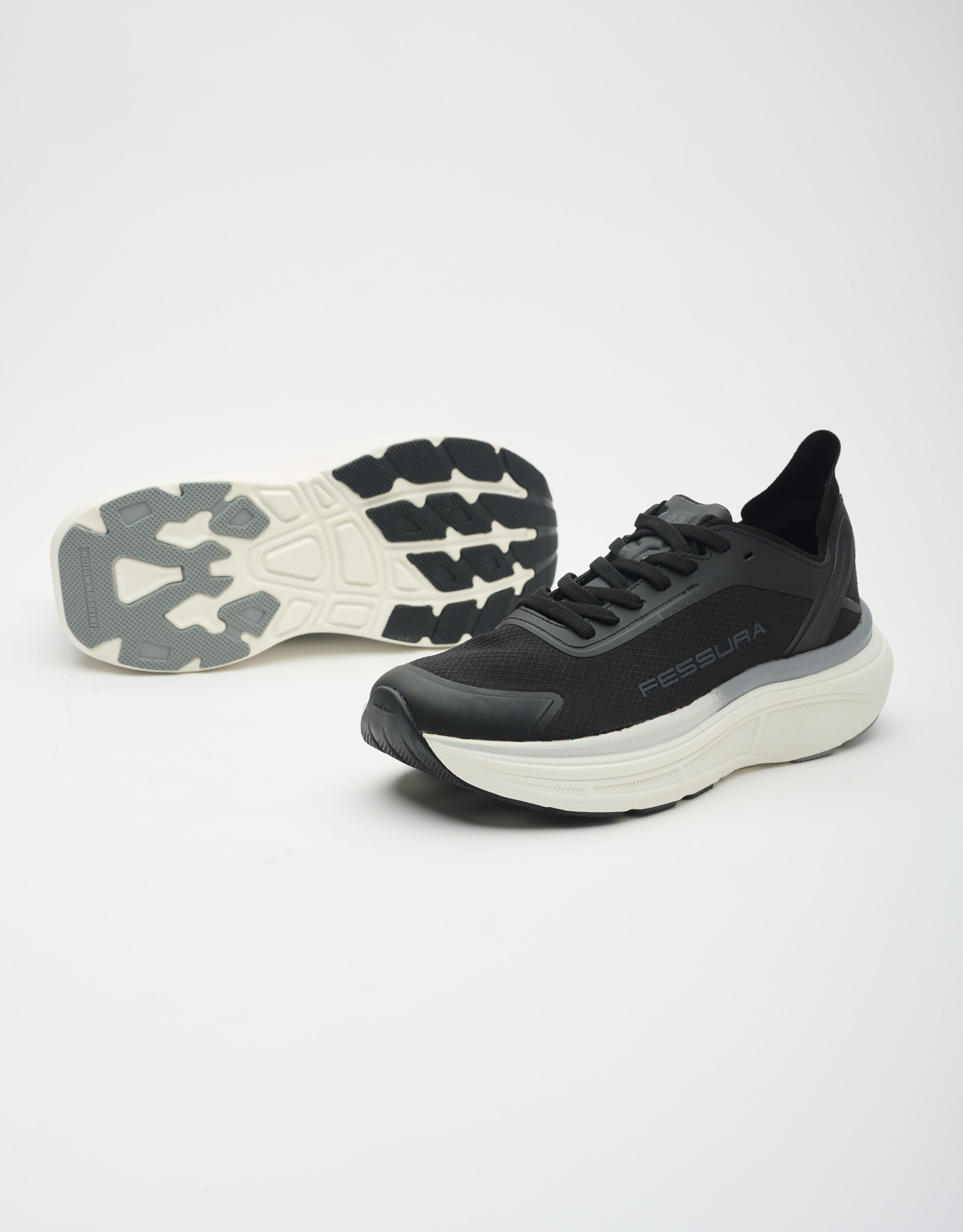 נעלי נשים - Fessura - סניקרס SPEED 3 - שחור4