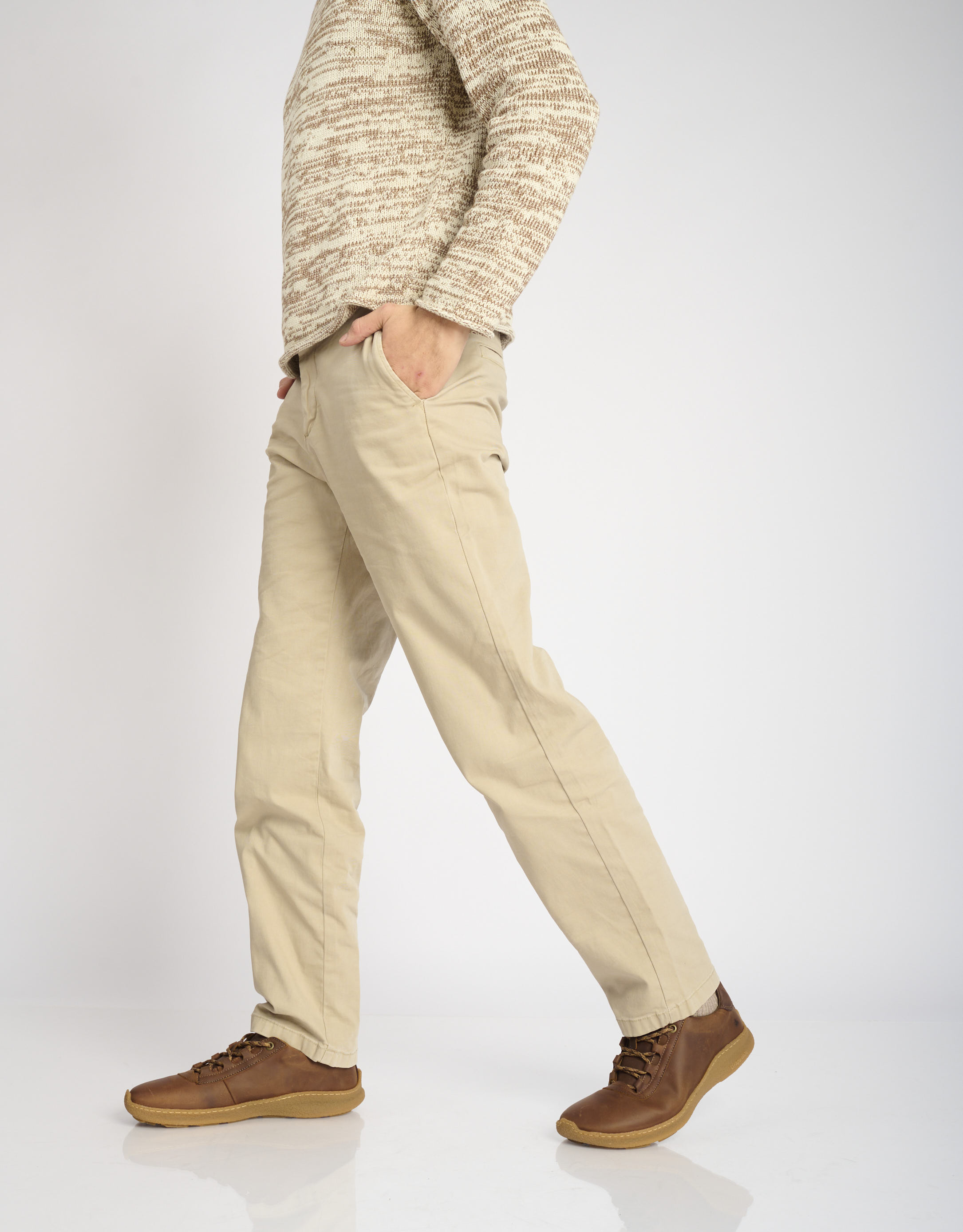 נעלי גברים - El Naturalista - נעלי עור OROEL - חום3