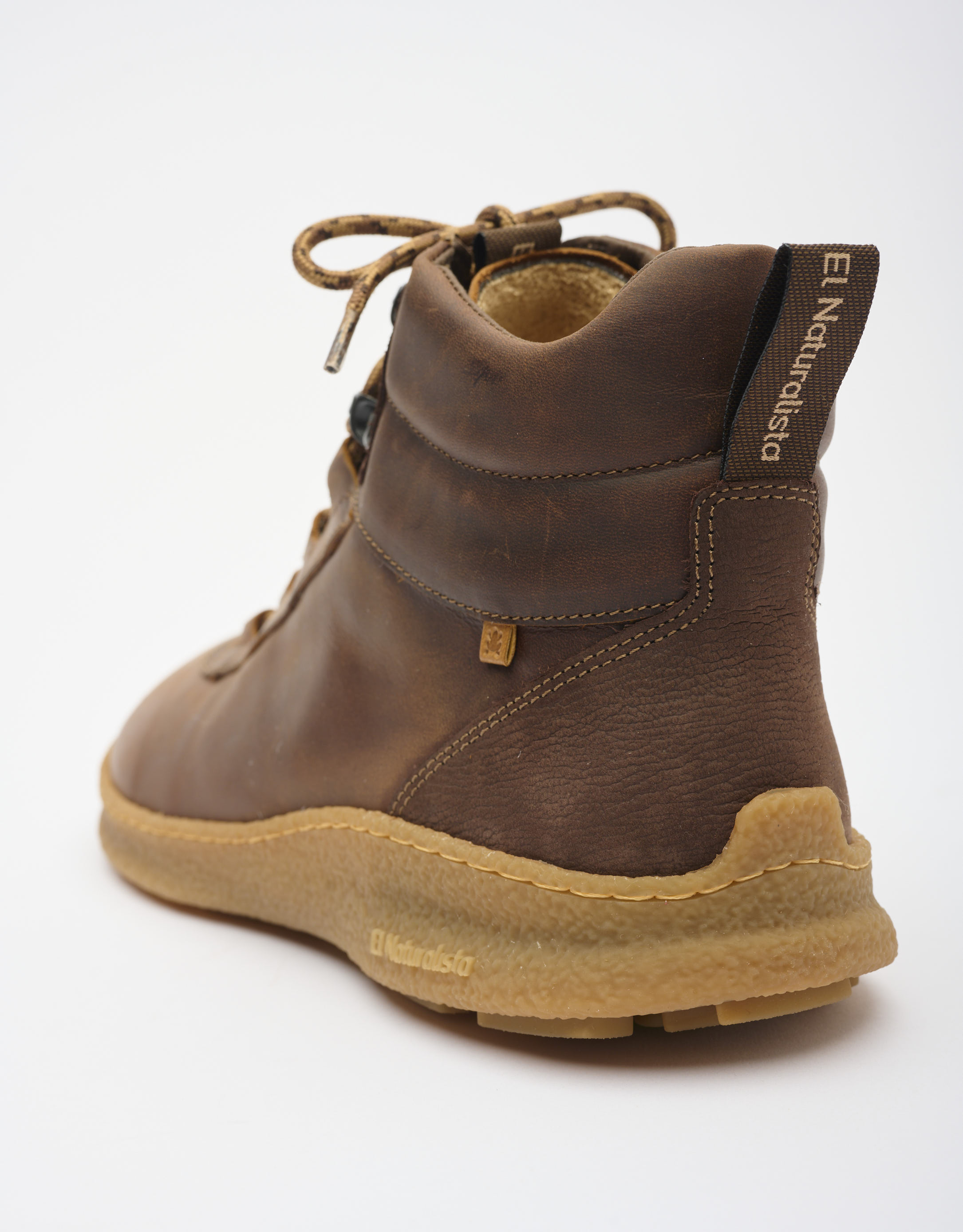 נעלי גברים - El Naturalista - נעלי עור גבוהות OROEL - חום1