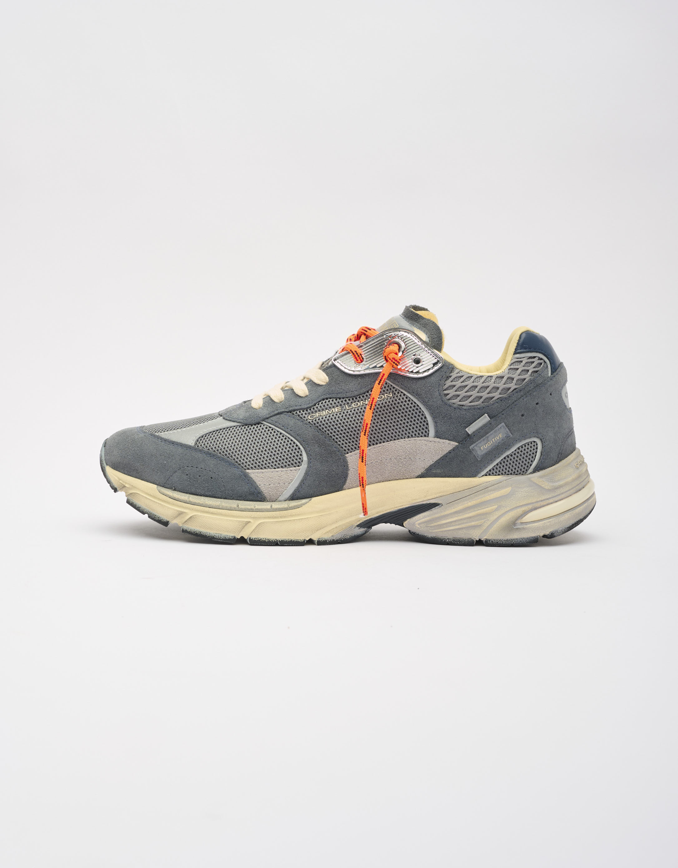 נעלי גברים - Crime London - סניקרס BARY - אפור4