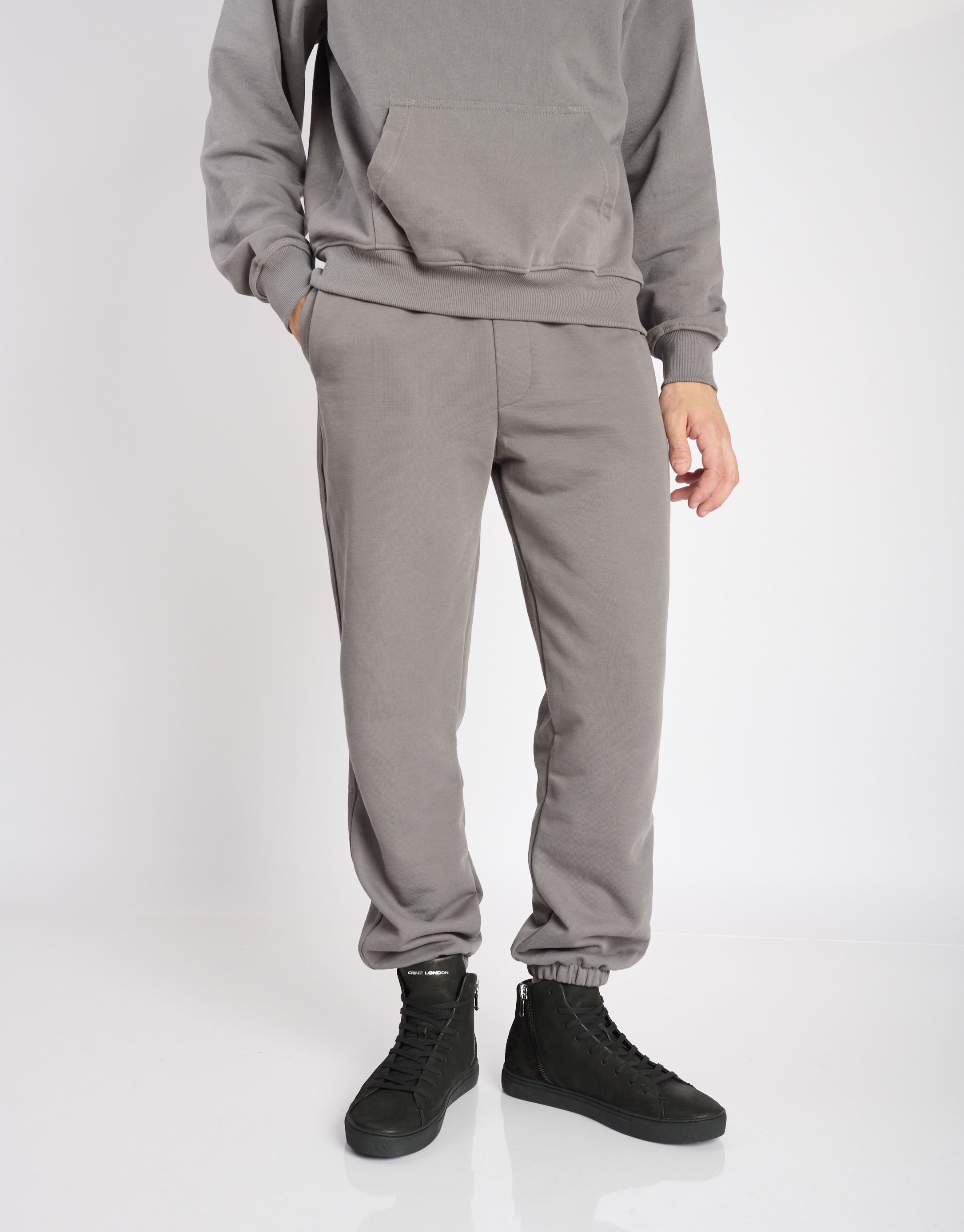 נעלי גברים - Crime London - סניקרס גבוהות KANE - שחור3