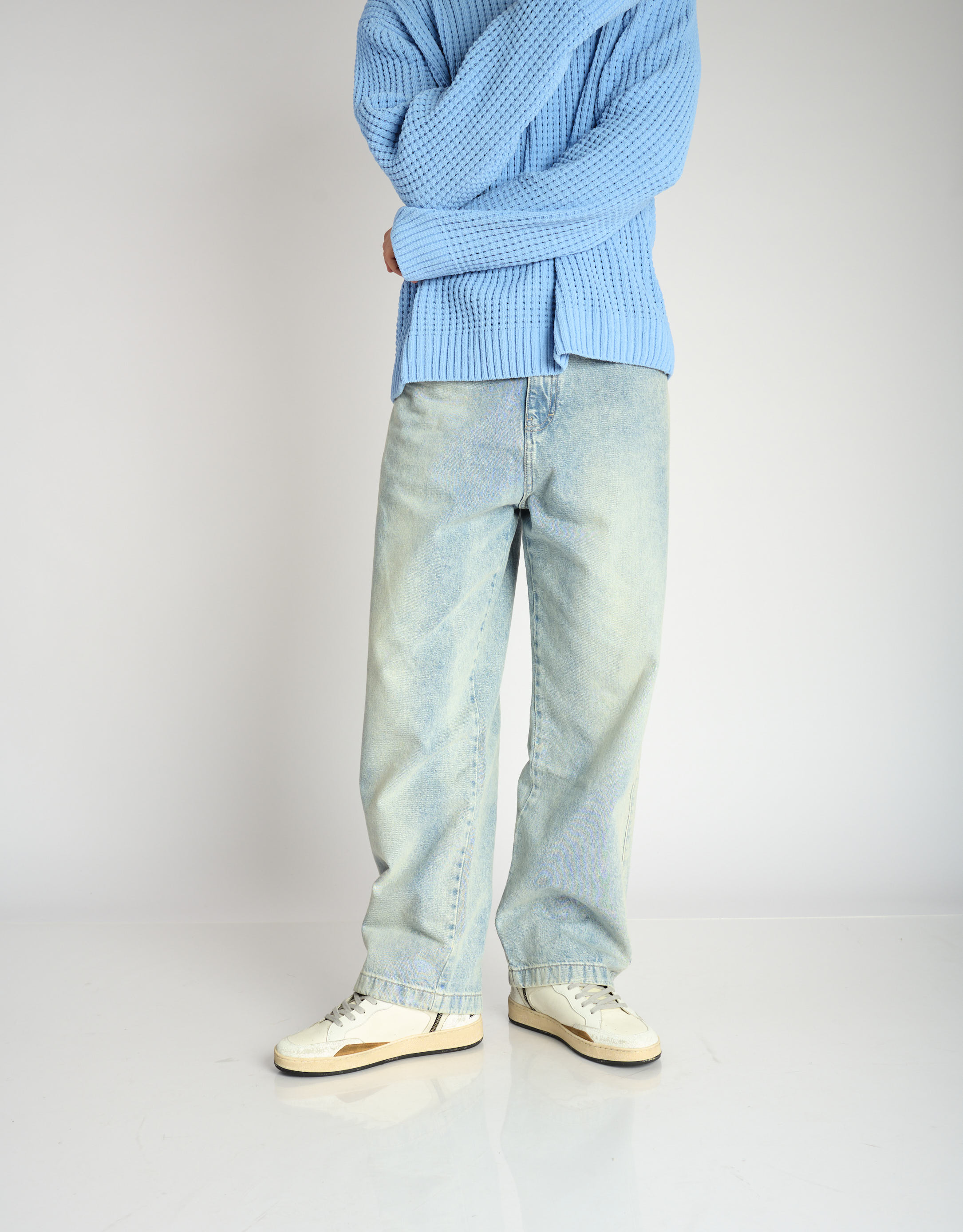 נעלי גברים - Crime London - סניקרס גבוהות LENNOX - לבן3