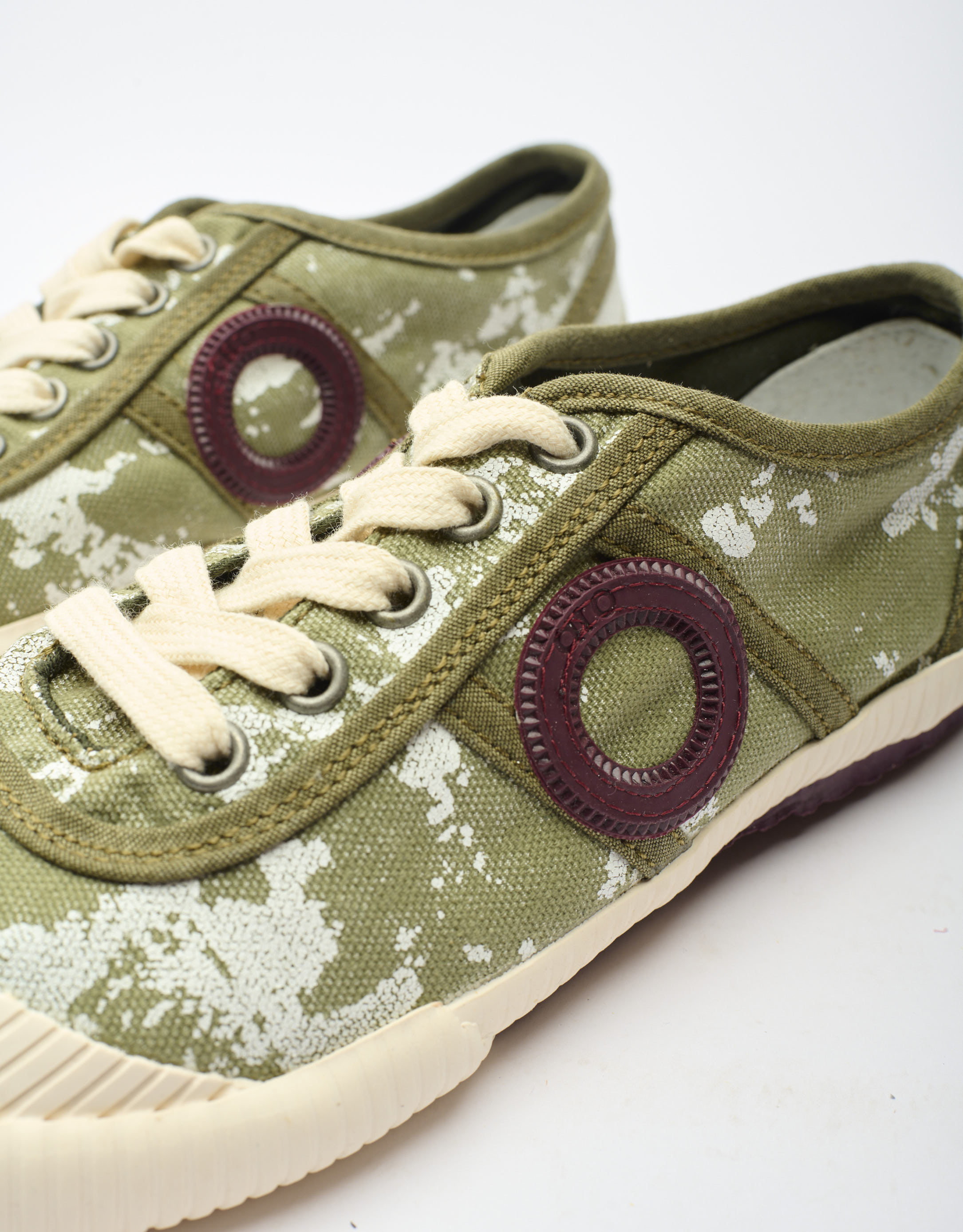 נעלי גברים - Aro - סניקרס בד CHARLIE - חאקי3