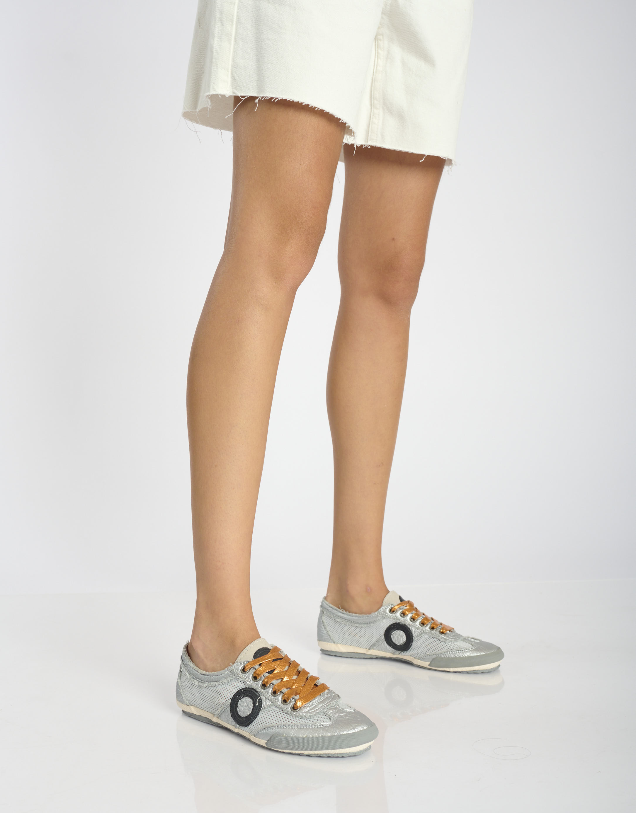 נעלי נשים - Aro - סניקרס JOANETA ELEFANGY - כסף4